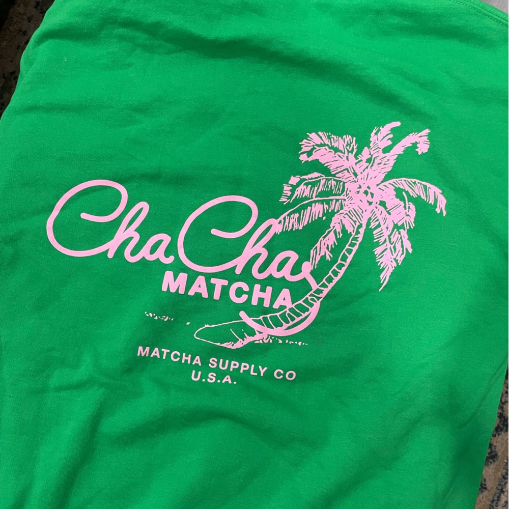 Cha Cha Matcha sweatshirt hoodie
